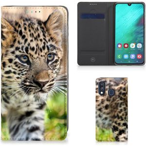 Samsung Galaxy A40 Hoesje maken Baby Luipaard