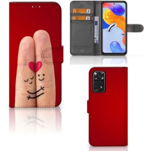 Xiaomi Redmi Note 11 Pro 5G/4G Wallet Case met Pasjes Liefde - Origineel Romantisch Cadeau