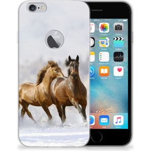 Apple iPhone 6 Plus | 6s Plus TPU Hoesje Paarden