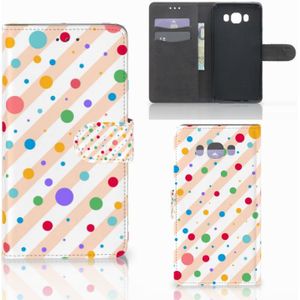 Samsung Galaxy J7 2016 Telefoon Hoesje Dots