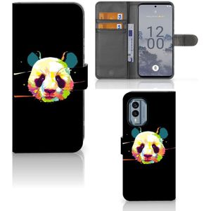 Nokia X30 Leuk Hoesje Panda Color