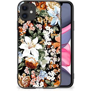 Bloemen Hoesje voor iPhone 11 Dark Flowers