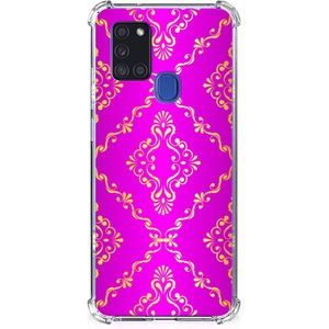 Anti Shock Case Samsung Galaxy A21s Barok Roze