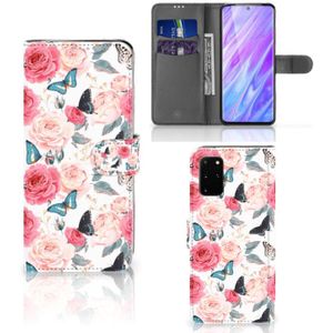 Samsung Galaxy S20 Plus Hoesje Butterfly Roses