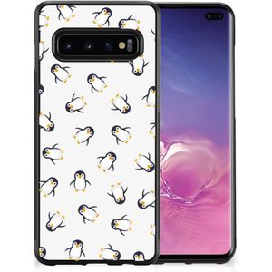 Bumper Case voor Samsung Galaxy S10+ Pinguïn
