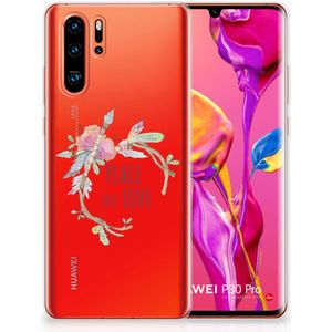 Huawei P30 Pro Telefoonhoesje met Naam Boho Text