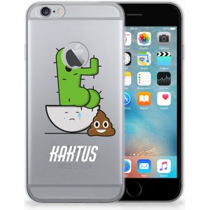 Apple iPhone 6 Plus | 6s Plus Telefoonhoesje met Naam Cactus Poo