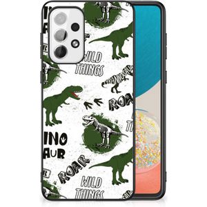 Dierenprint Telefoonhoesje voor Samsung Galaxy A73 Dinosaurus