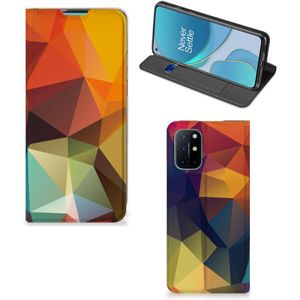 OnePlus 8T Stand Case Polygon Color