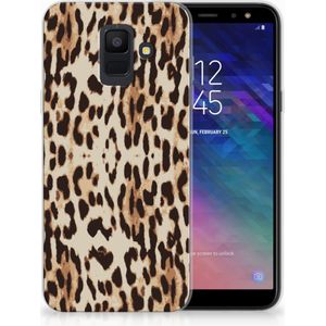 Samsung Galaxy A6 (2018) TPU Hoesje Leopard