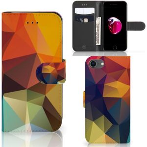 iPhone 7 | 8 | SE (2020) | SE (2022) Book Case Polygon Color