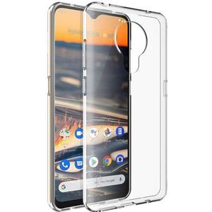 Backcase Nokia 5.3 TPU Siliconen Hoesje Doorzichtig