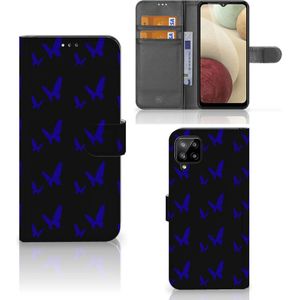 Samsung Galaxy A12 Telefoon Hoesje Vlinder Patroon