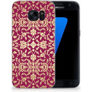 Siliconen Hoesje Samsung Galaxy S7 Barok Pink