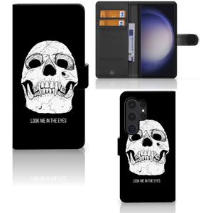 Telefoonhoesje met Naam Samsung Galaxy S24 Ultra Skull Eyes