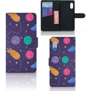 Samsung Xcover Pro Wallet Case met Pasjes Space