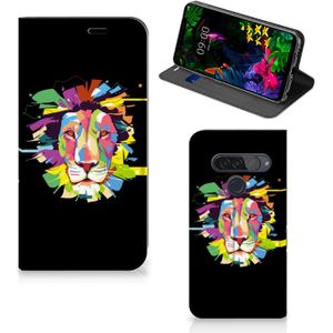 LG G8s Thinq Magnet Case Lion Color