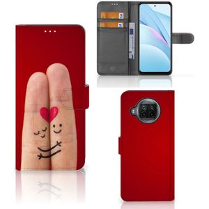 Xiaomi Mi 10T Lite Wallet Case met Pasjes Liefde - Origineel Romantisch Cadeau