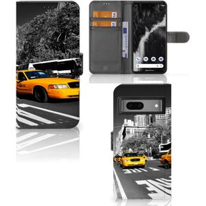 Google Pixel 7 Flip Cover New York Taxi