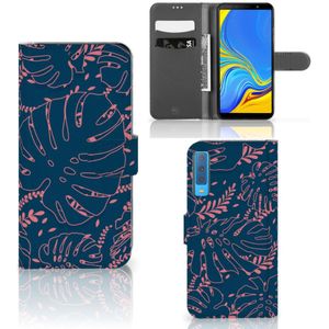Samsung Galaxy A7 (2018) Hoesje Palm Leaves