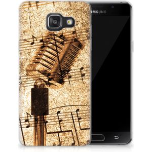 Samsung Galaxy A3 2016 Siliconen Hoesje met foto Bladmuziek
