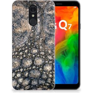 LG Q7 TPU Hoesje Krokodillenprint