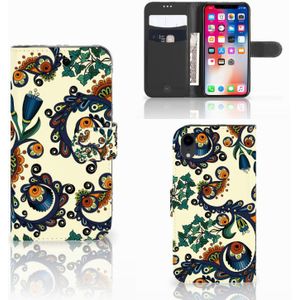 Wallet Case Apple iPhone Xr Barok Flower