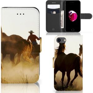iPhone 7 | 8 | SE (2020) | SE (2022) Telefoonhoesje met Pasjes Design Cowboy