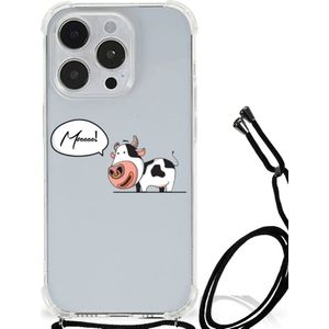iPhone 14 Pro Max Stevig Bumper Hoesje Cow