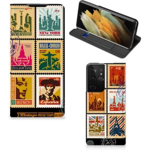Samsung Galaxy S21 Ultra Book Cover Postzegels