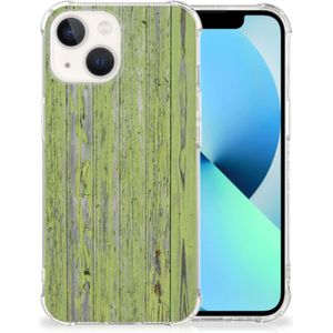 iPhone 13 Stevig Telefoonhoesje Green Wood