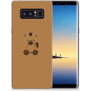 Samsung Galaxy Note 8 Telefoonhoesje met Naam Baby Hyena