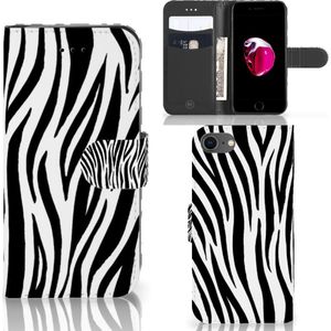 iPhone 7 | 8 | SE (2020) | SE (2022) Telefoonhoesje met Pasjes Zebra