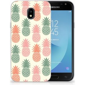 Samsung Galaxy J3 2017 Siliconen Case Ananas