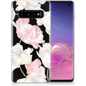 Samsung Galaxy S10 TPU Case Lovely Flowers