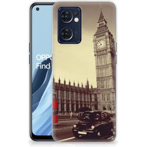 OPPO Reno 7 5G | Find X5 Lite Siliconen Back Cover Londen