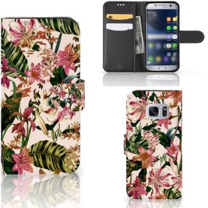 Samsung Galaxy S7 Hoesje Flowers