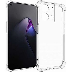 Anti-shock Back Cover voor de OPPO Reno8 Transparant