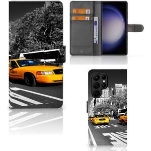 Samsung Galaxy S23 Ultra Flip Cover New York Taxi