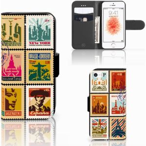 Apple iPhone 5 | 5s | SE Flip Cover Postzegels
