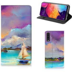 Bookcase Samsung Galaxy A50 Boat