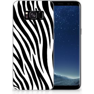 Samsung Galaxy S8 TPU Hoesje Zebra