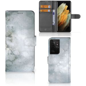 Hoesje Samsung Galaxy S21 Ultra Painting Grey