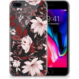 Hoesje maken Apple iPhone 7 Plus | 8 Plus Watercolor Flowers