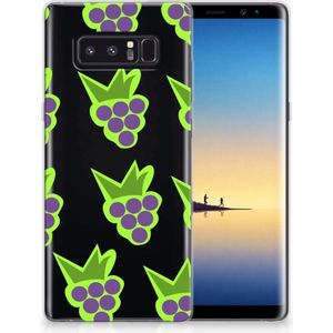 Samsung Galaxy Note 8 Siliconen Case Druiven