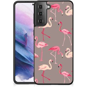 Samsung Galaxy S21 Plus Dierenprint Telefoonhoesje Flamingo