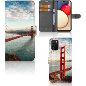Samsung Galaxy A03s Flip Cover Golden Gate Bridge