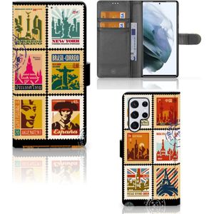 Samsung Galaxy S22 Ultra Flip Cover Postzegels