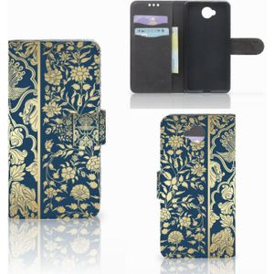 Microsoft Lumia 650 Hoesje Beige Flowers