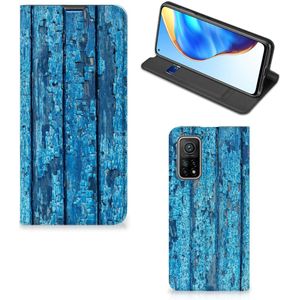 Xiaomi Mi 10T | 10T Pro Book Wallet Case Wood Blue